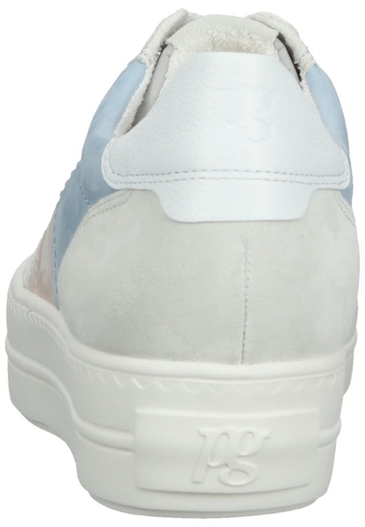 Paul Green Sneaker Leder Grau/Blau