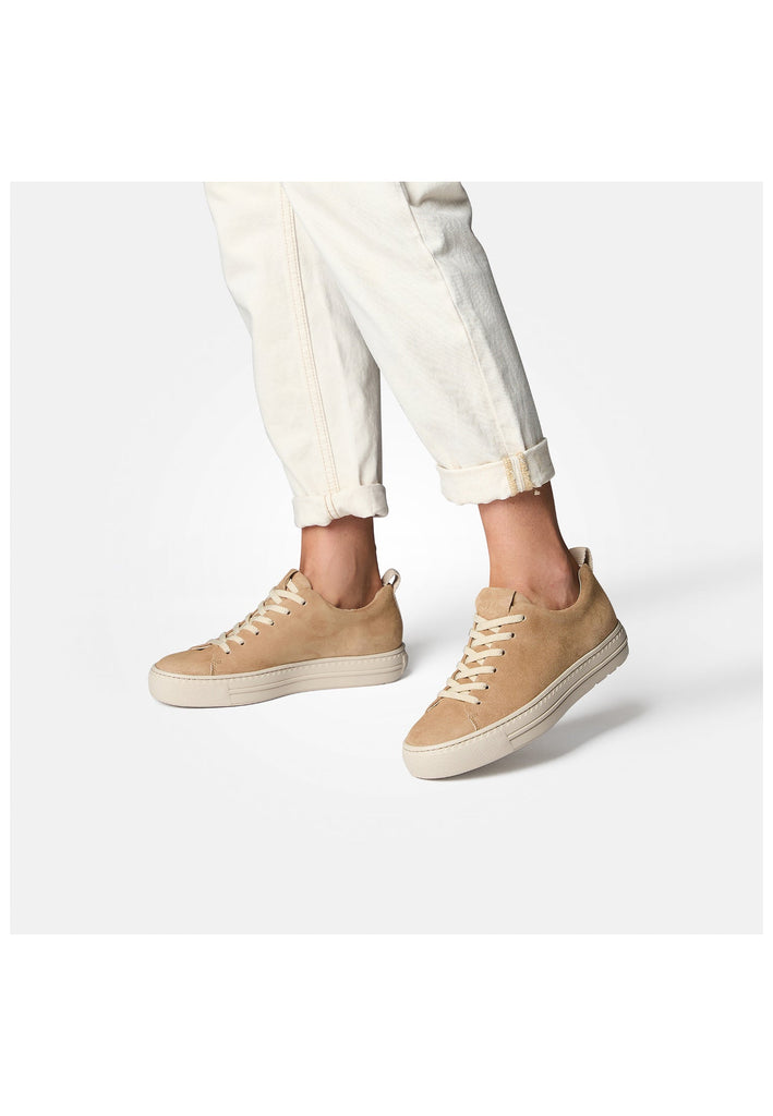 Paul Green Sneaker Leder Hellbraun