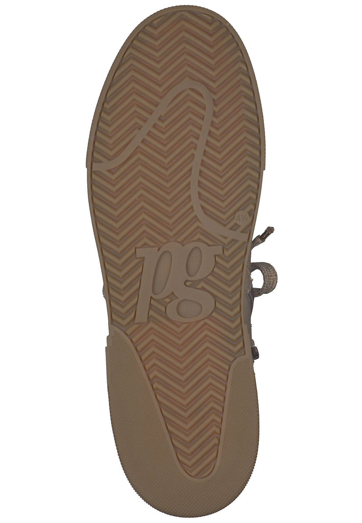 Paul Green Sneaker Leder Hellbraun