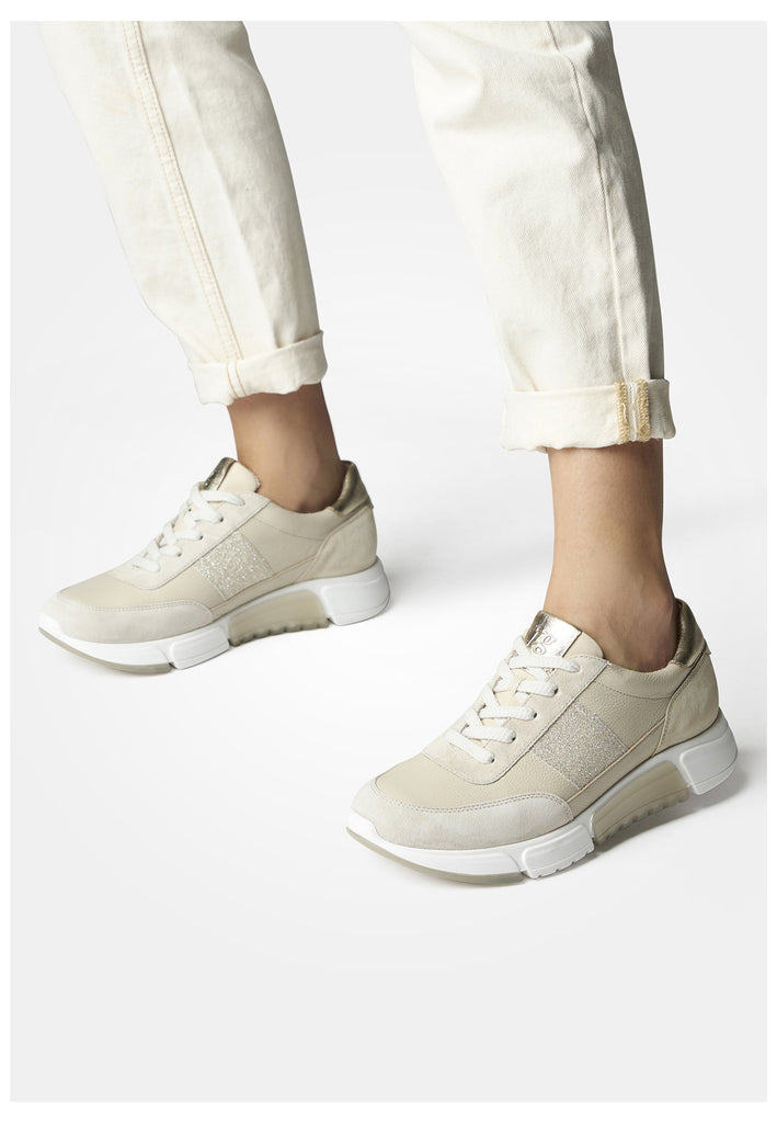 Paul Green Sneaker Leder Ivory