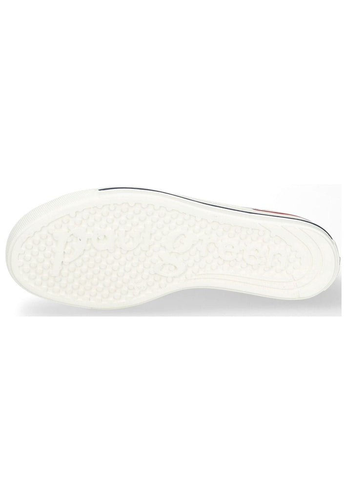 Paul Green Sneaker Leder Metallic Silber