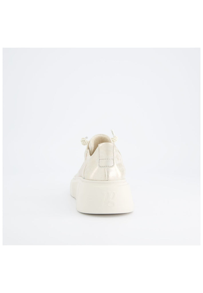 Paul Green Sneaker Leder Metallic Silver