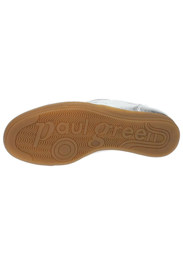 Paul Green Sneaker Leder Metallic Silver