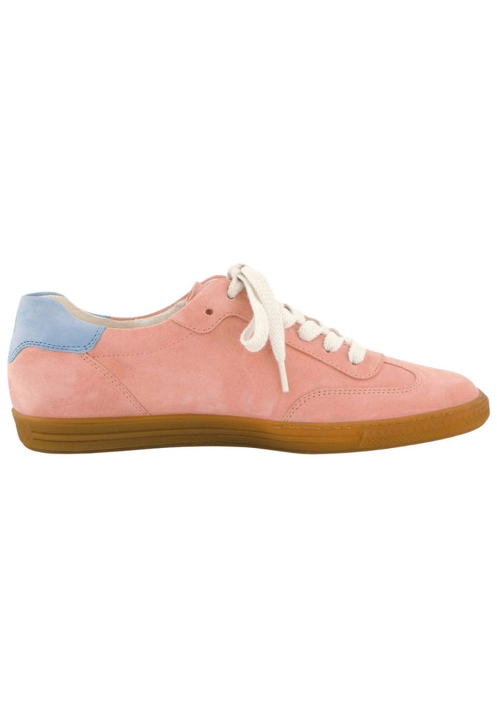 Paul Green Sneaker Leder Rosa/Hellblau