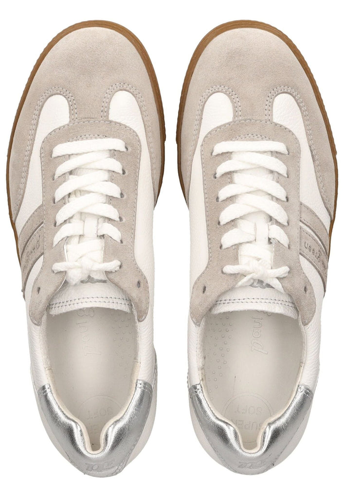 Paul Green Sneaker Leder Rosa/Weiß