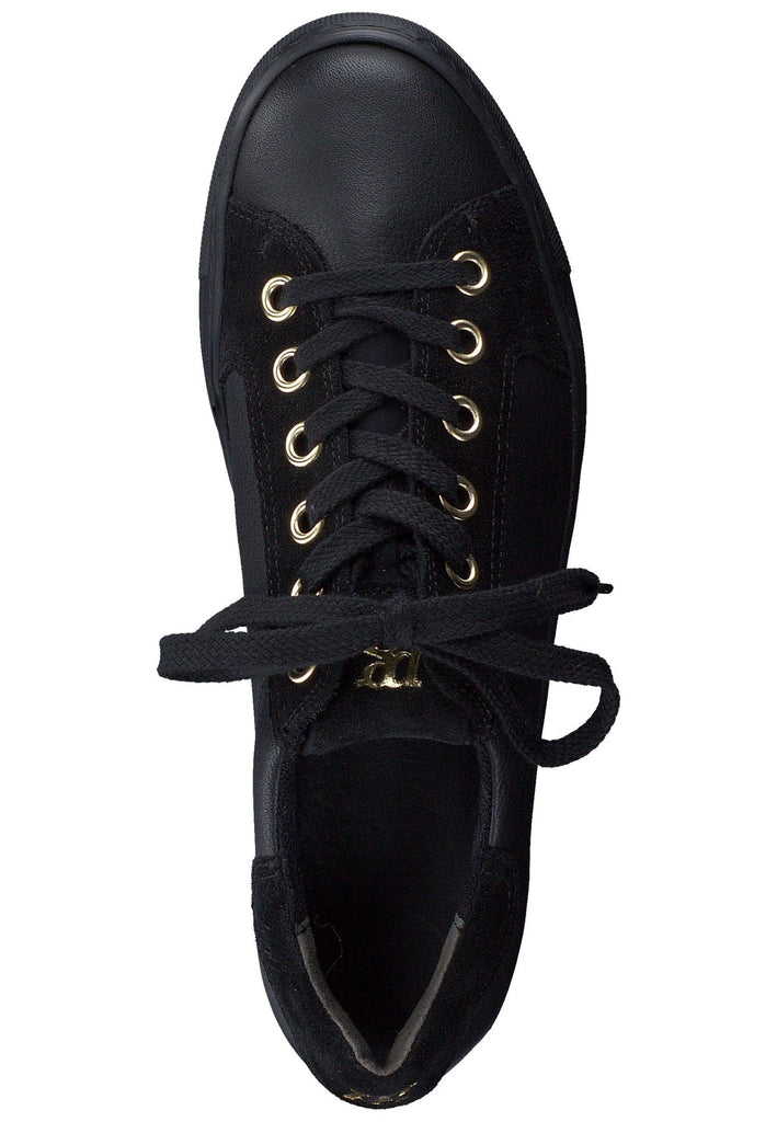 Paul Green Sneaker Leder Schwarz