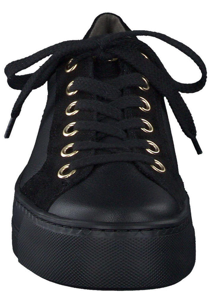 Paul Green Sneaker Leder Schwarz