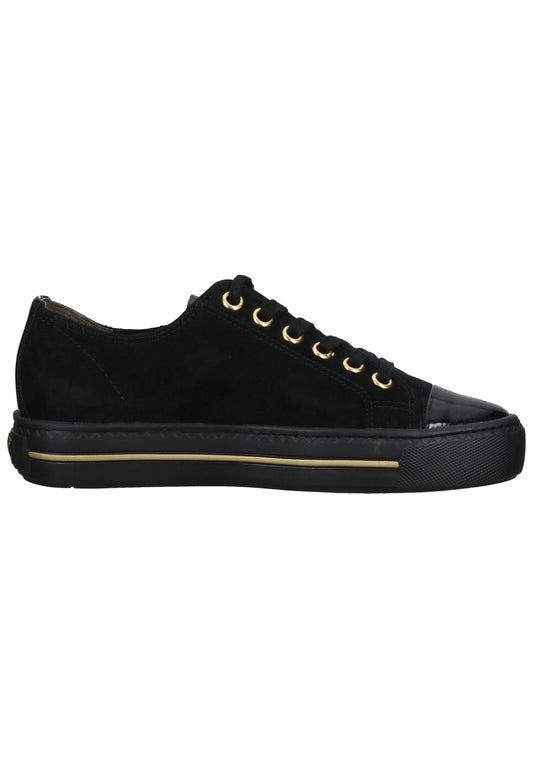 Paul Green Sneaker Leder Schwarz