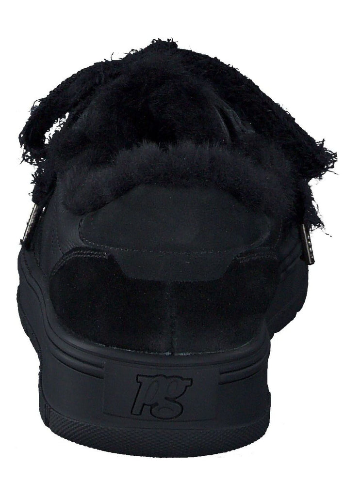 Paul Green Sneaker Leder Schwarz/Schwarz