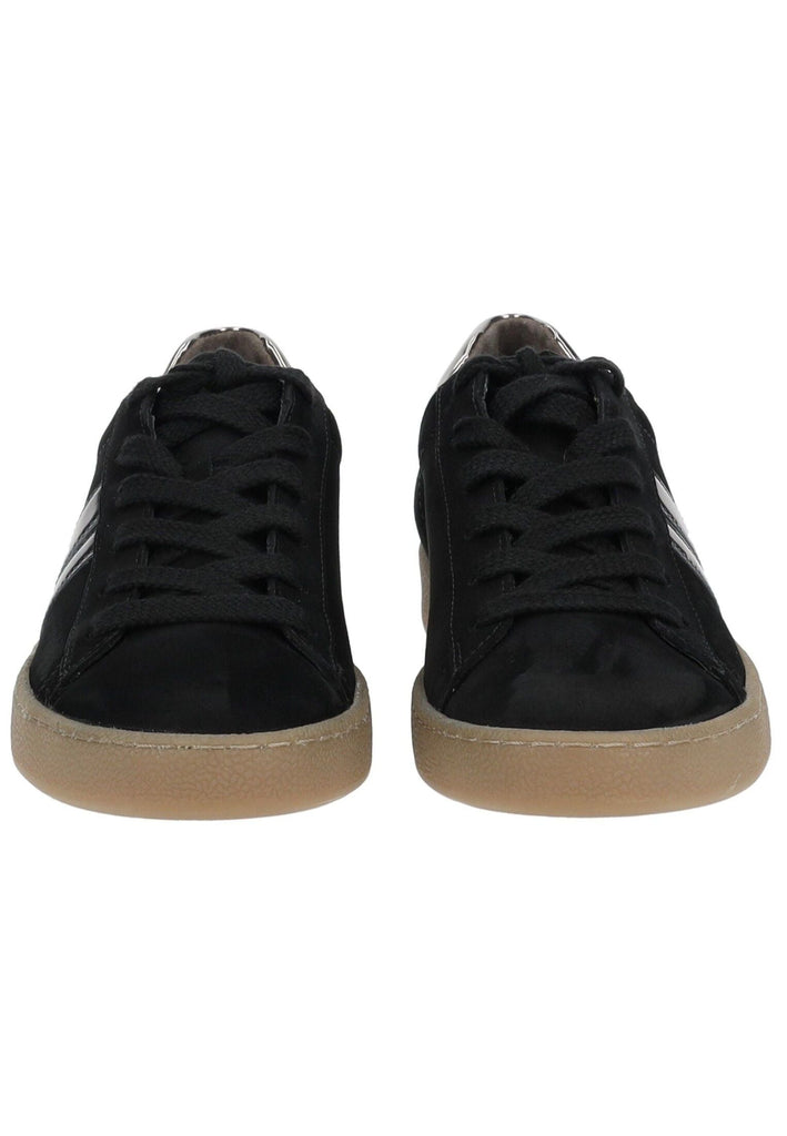 Paul Green Sneaker Leder Schwarz/Silber