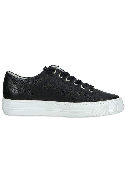 Paul Green Sneaker Leder Schwarz/Weiß