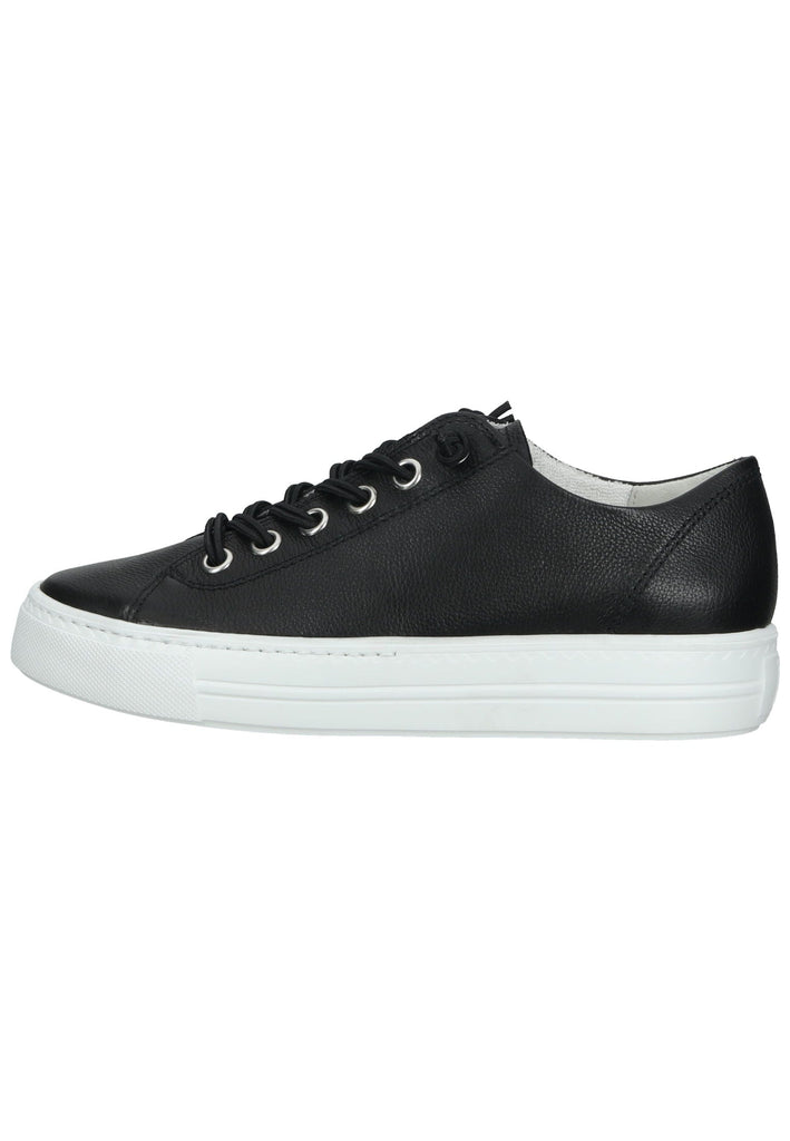 Paul Green Sneaker Leder Schwarz/Weiß