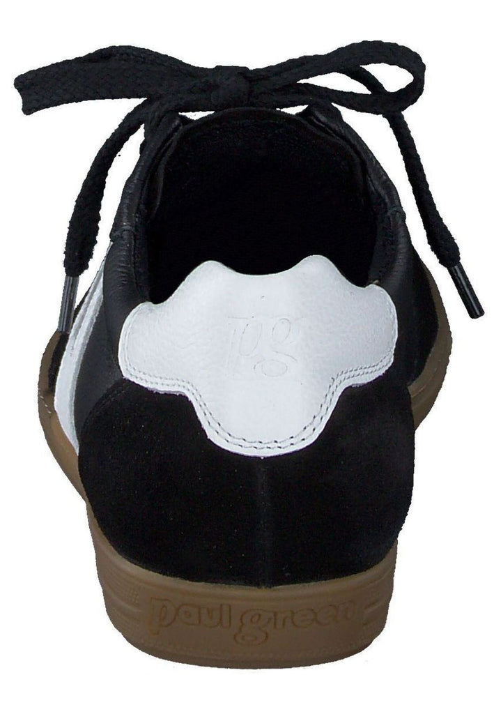 Paul Green Sneaker Leder Schwarz/Weiß