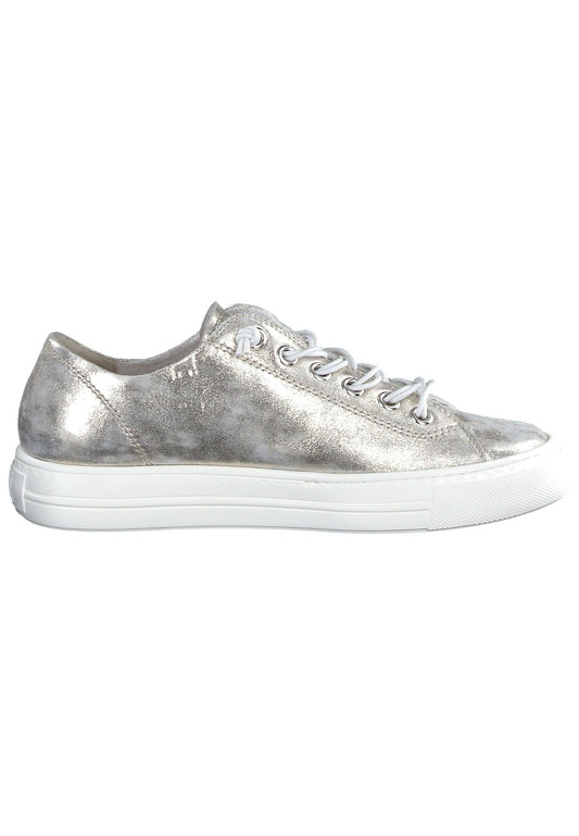 Paul Green Sneaker Leder Silber