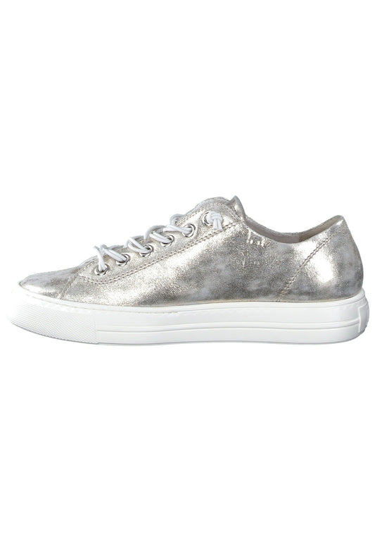 Paul Green Sneaker Leder Silber