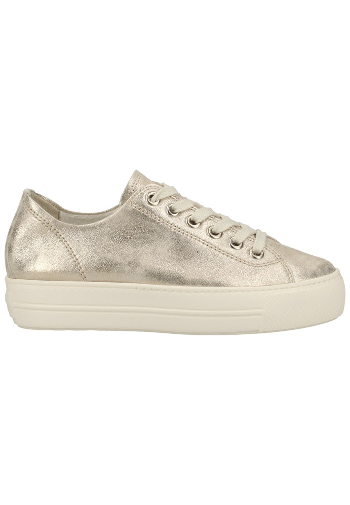 Paul Green Sneaker Leder Silber
