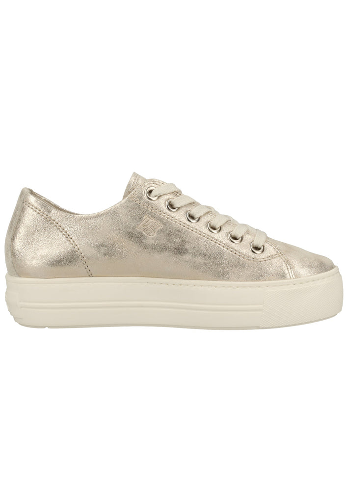Paul Green Sneaker Leder Silber