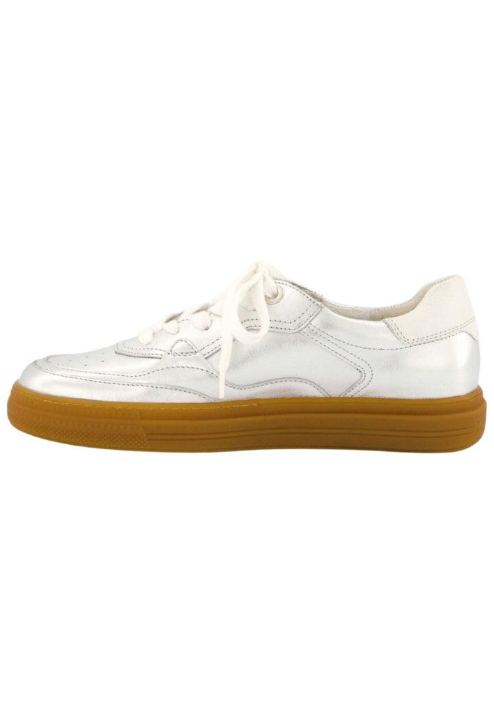 Paul Green Sneaker Leder Silber/Weiß
