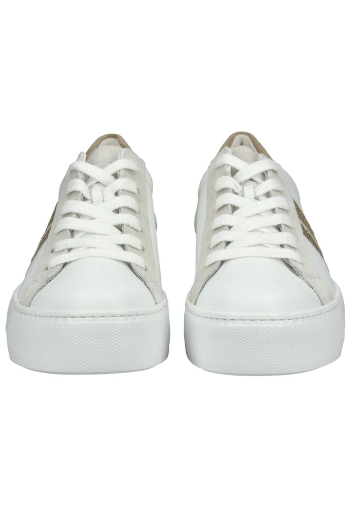 Paul Green Sneaker Leder/Textil Weiß/Beige