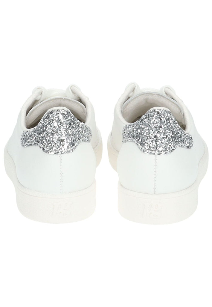 Paul Green Sneaker Leder/Textil Weiß/Gold