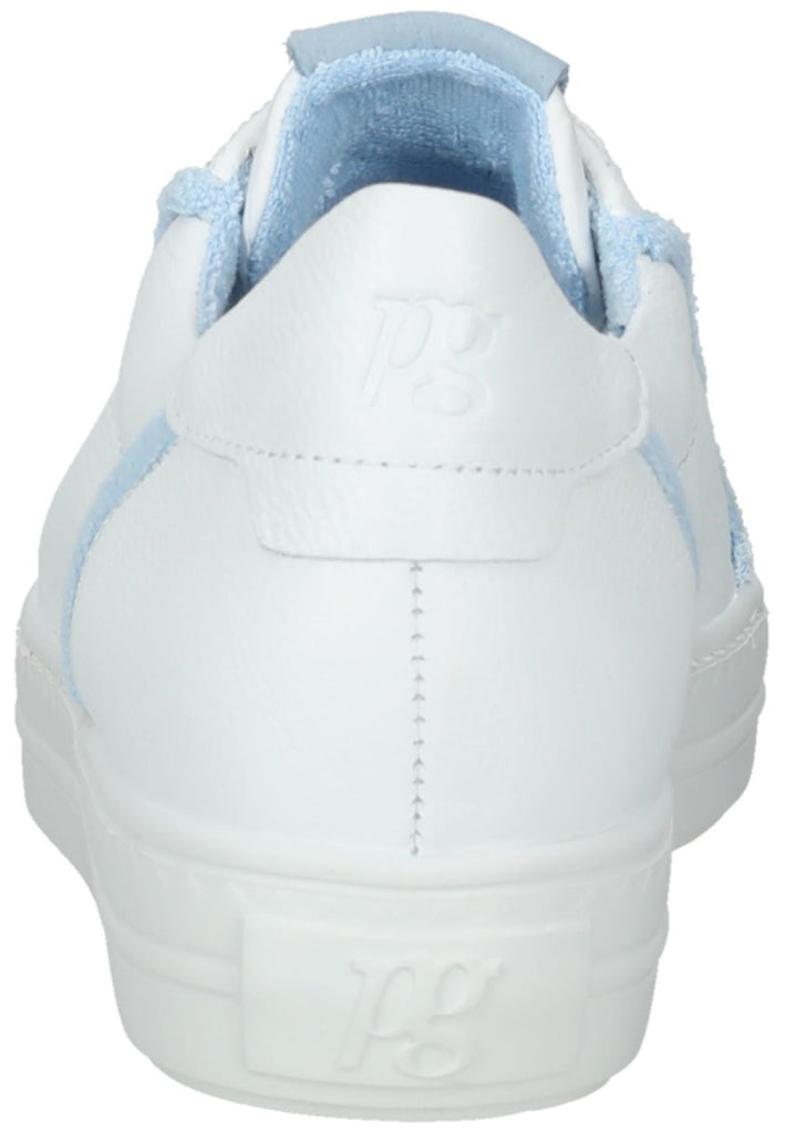 Paul Green Sneaker Leder Weiß/Blau