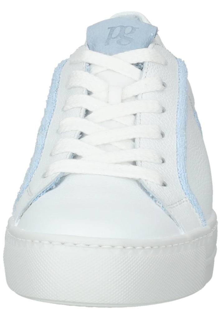 Paul Green Sneaker Leder Weiß/Blau
