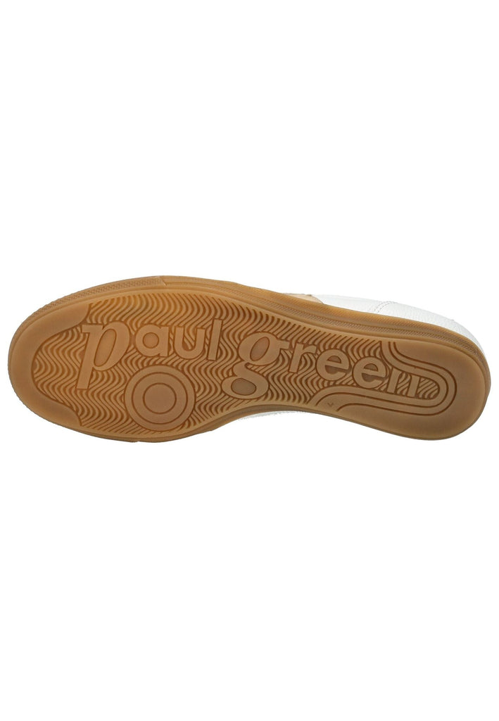 Paul Green Sneaker Leder Weiß/Braun
