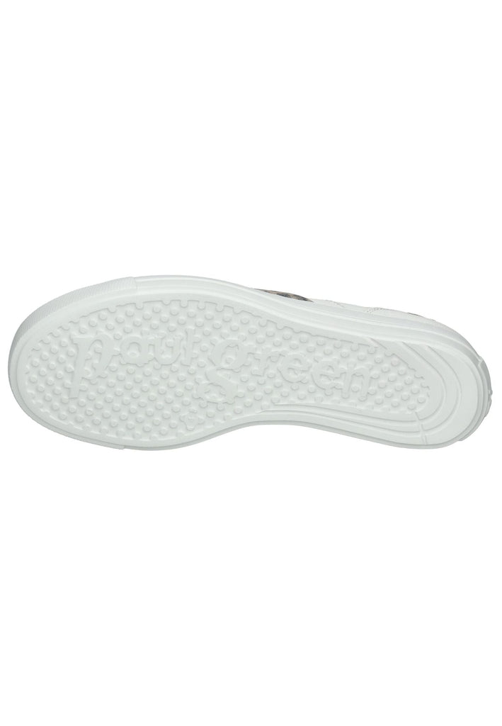 Paul Green Sneaker Leder Weiß Kombi