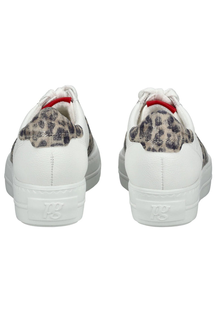 Paul Green Sneaker Leder Weiß Kombi