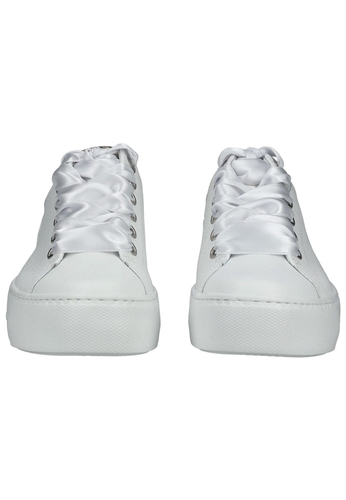 Paul Green Sneaker Leder Weiß Kombi