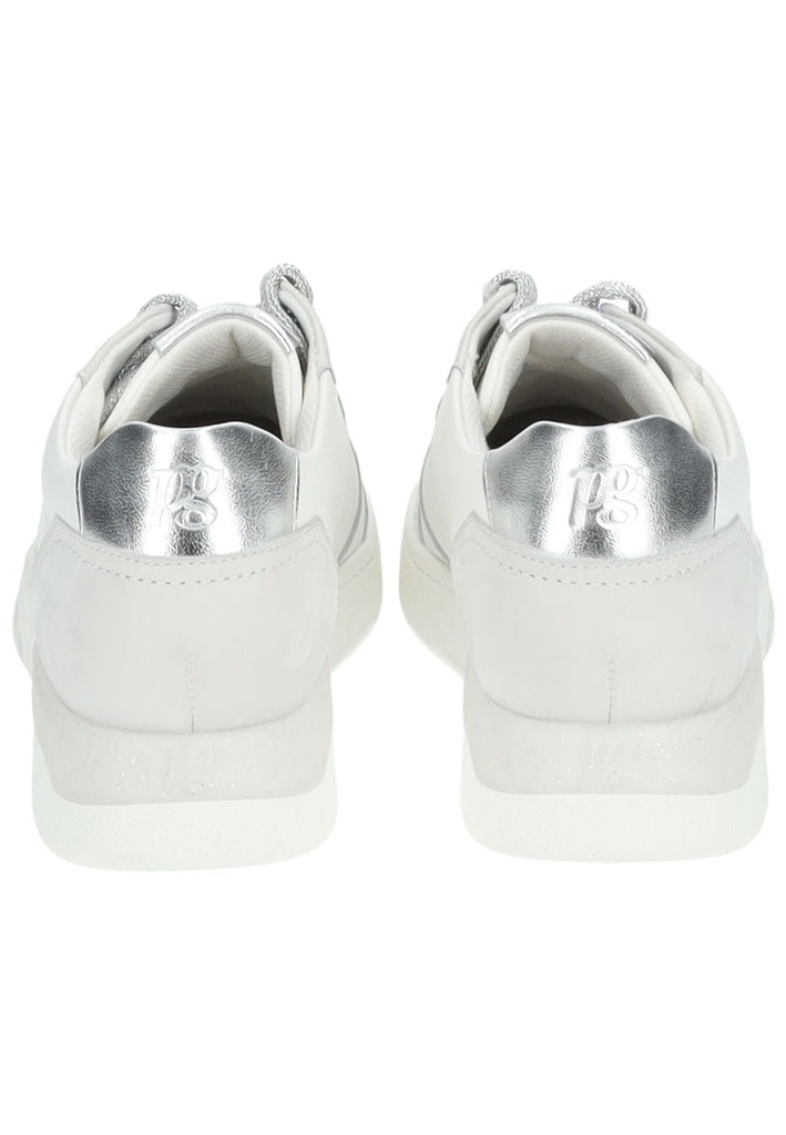 Paul Green Sneaker Leder Weiß Kombi