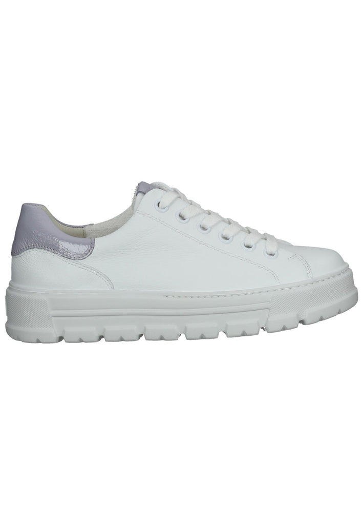 Paul Green Sneaker Leder Weiß/Lila