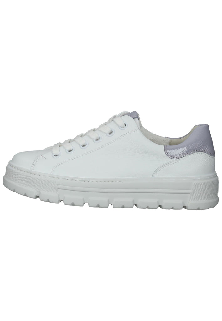 Paul Green Sneaker Leder Weiß/Lila