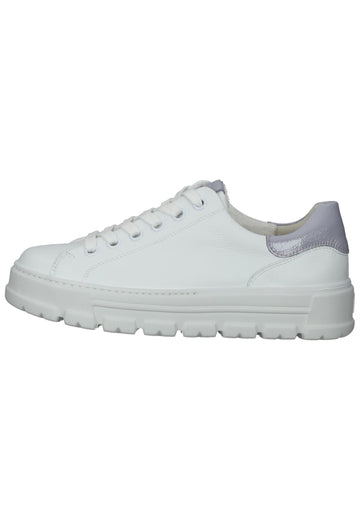 Paul Green Sneaker Leder Weiß/Lila