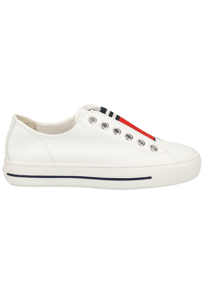 Paul Green Sneaker Leder Weiß/Rot