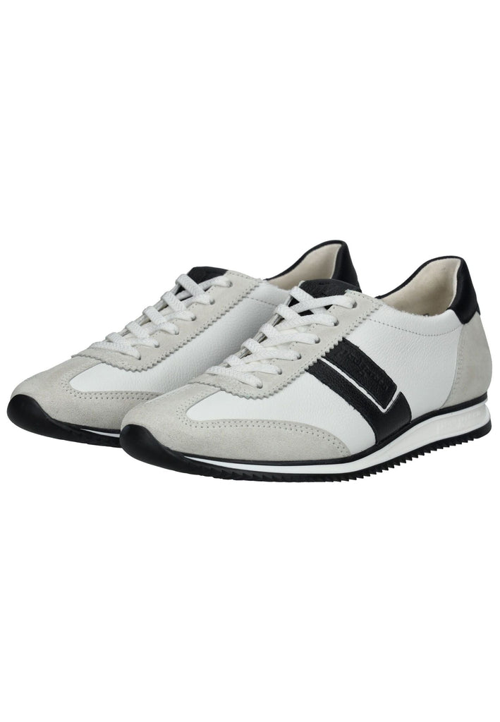 Paul Green Sneaker Leder Weiß/Schwarz