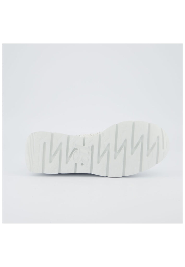 Paul Green Sneaker Leder Weiß/Silber