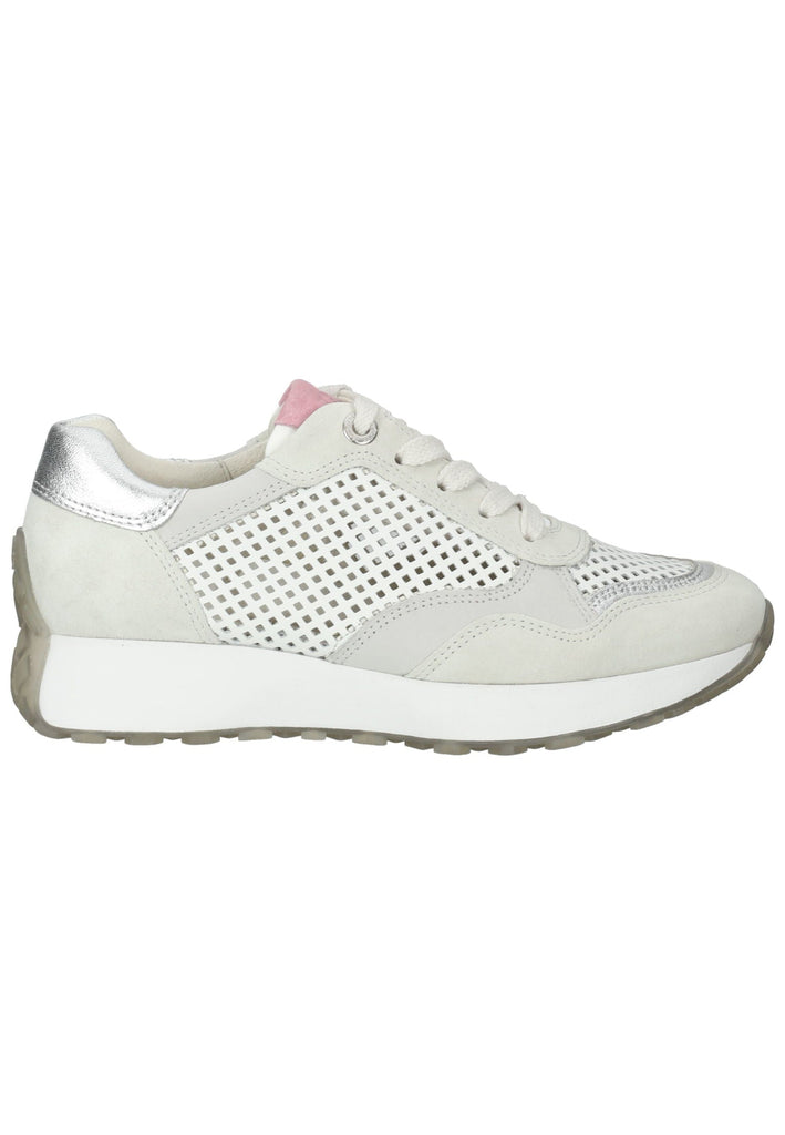 Paul Green Sneaker Leder Weiß/Silber