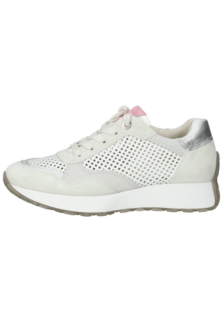 Paul Green Sneaker Leder Weiß/Silber