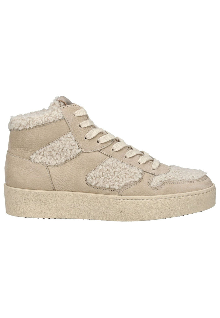 Paul Green Sneaker Nubukleder Beige Warmfutter