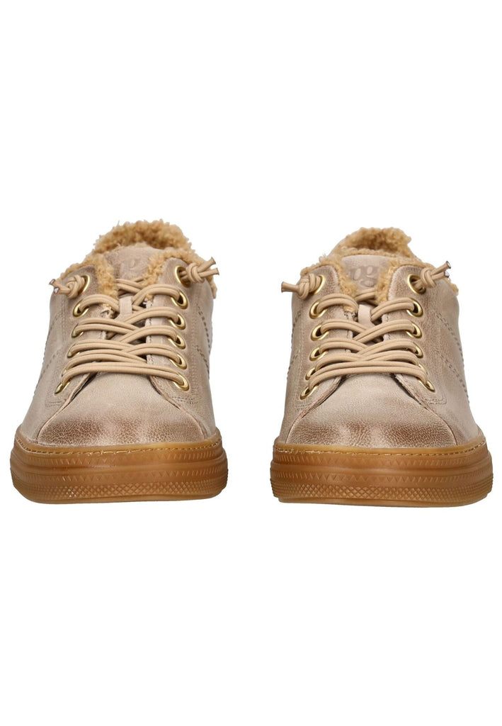 Paul Green Sneaker Nubukleder Beige Warmfutter