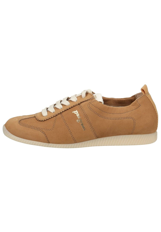 Paul Green Sneaker Nubukleder Braun