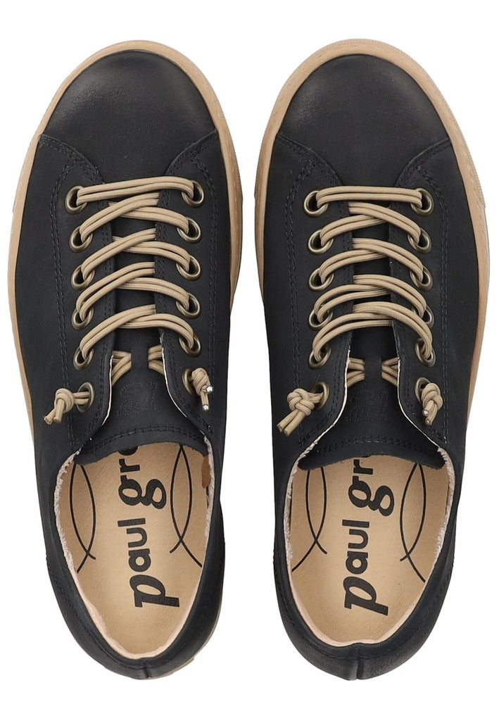 Paul Green Sneaker Nubukleder Dunkelblau