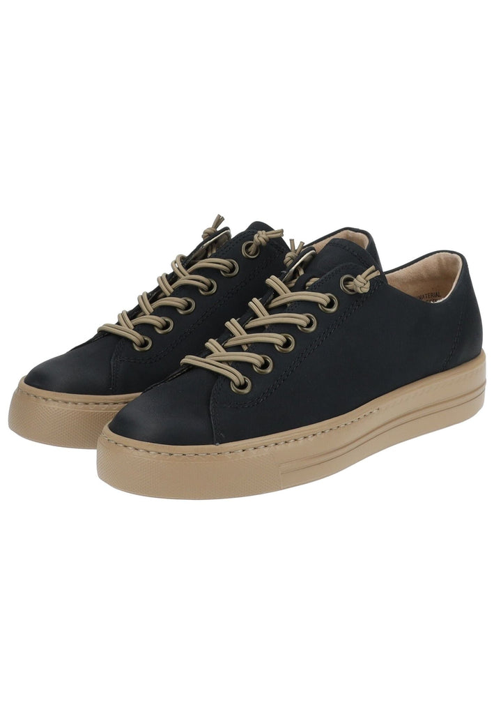 Paul Green Sneaker Nubukleder Dunkelblau