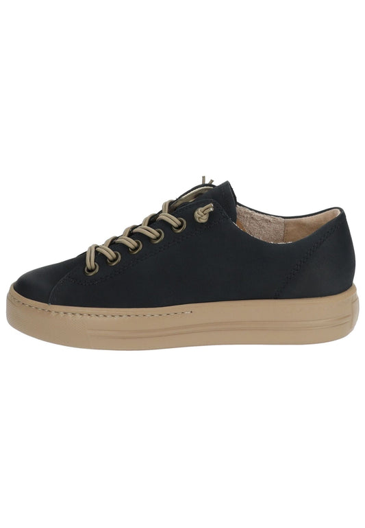 Paul Green Sneaker Nubukleder Dunkelblau