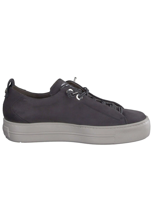 Paul Green Sneaker Nubukleder Grau