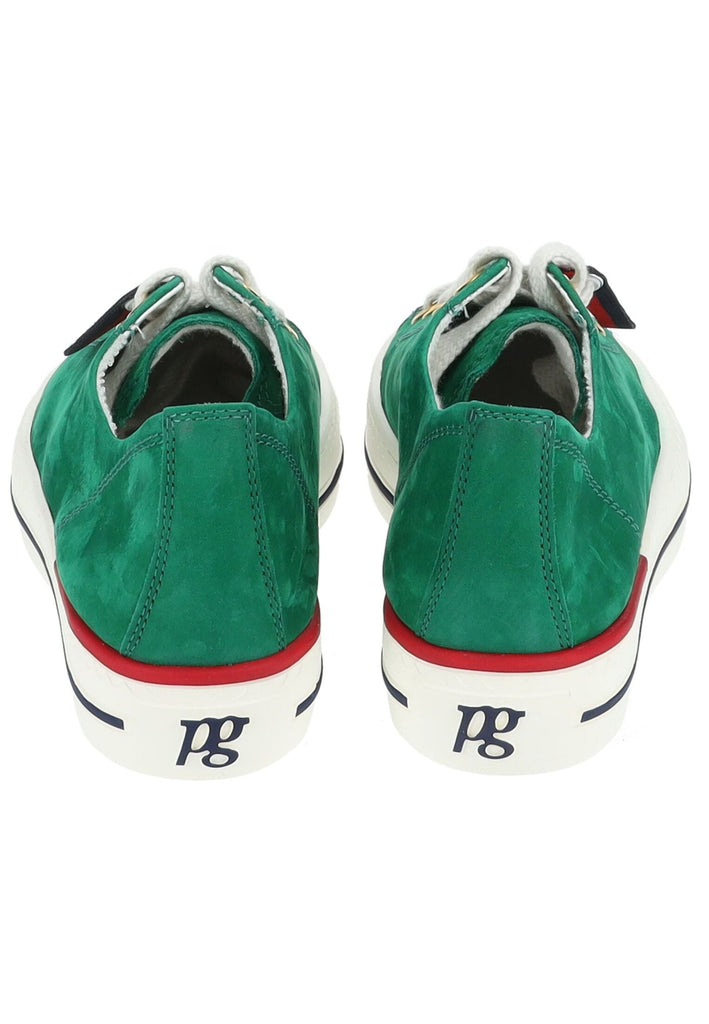 Paul Green Sneaker Nubukleder Grün