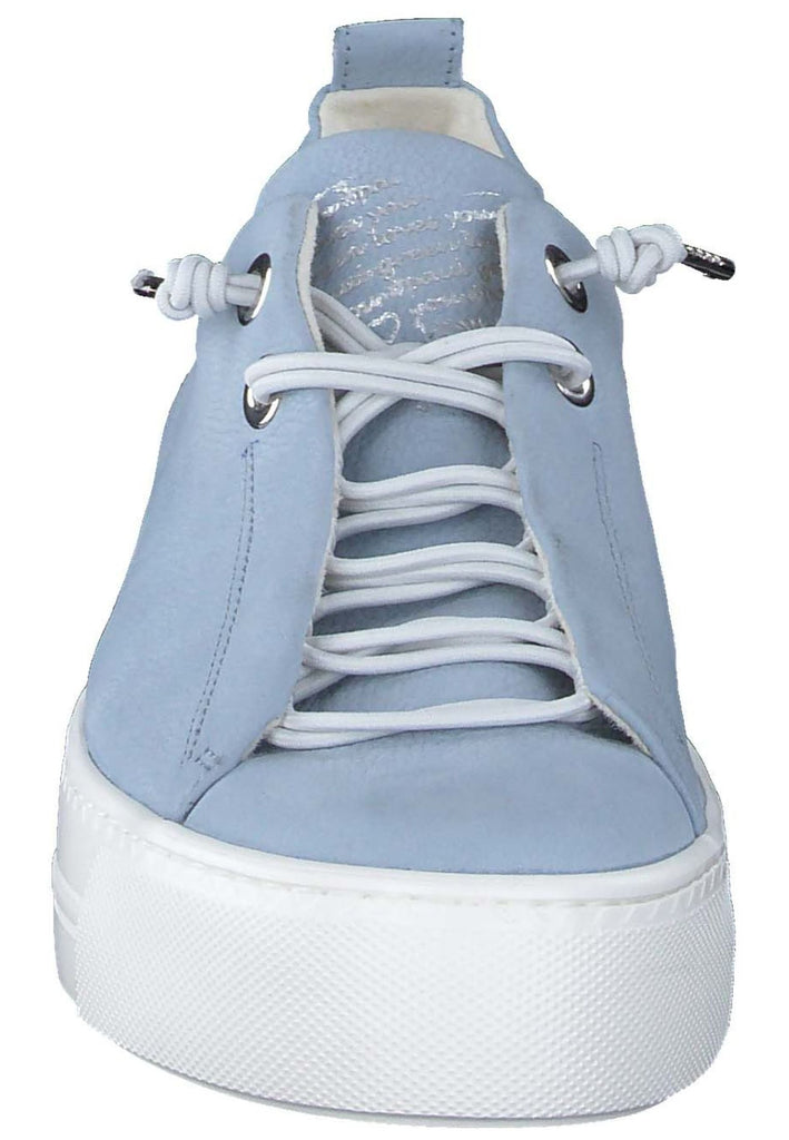 Paul Green Sneaker Nubukleder Hellblau