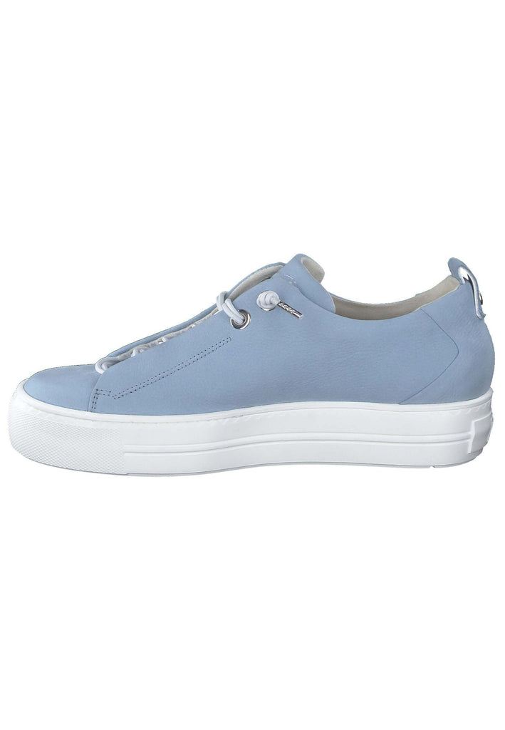 Paul Green Sneaker Nubukleder Hellblau