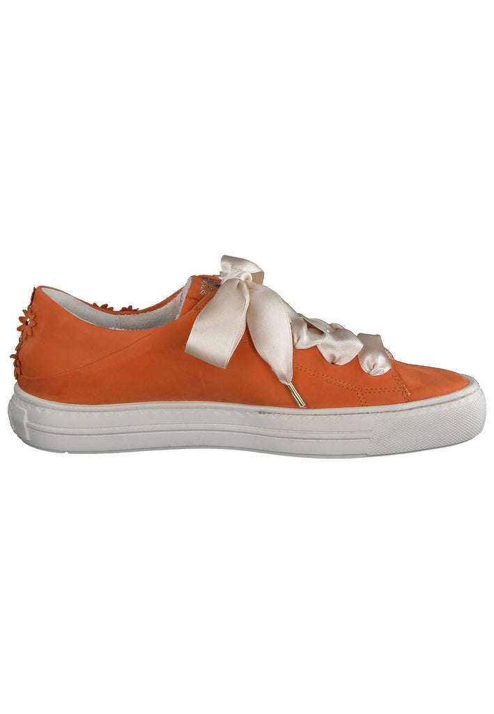 Paul Green Sneaker Nubukleder Orange